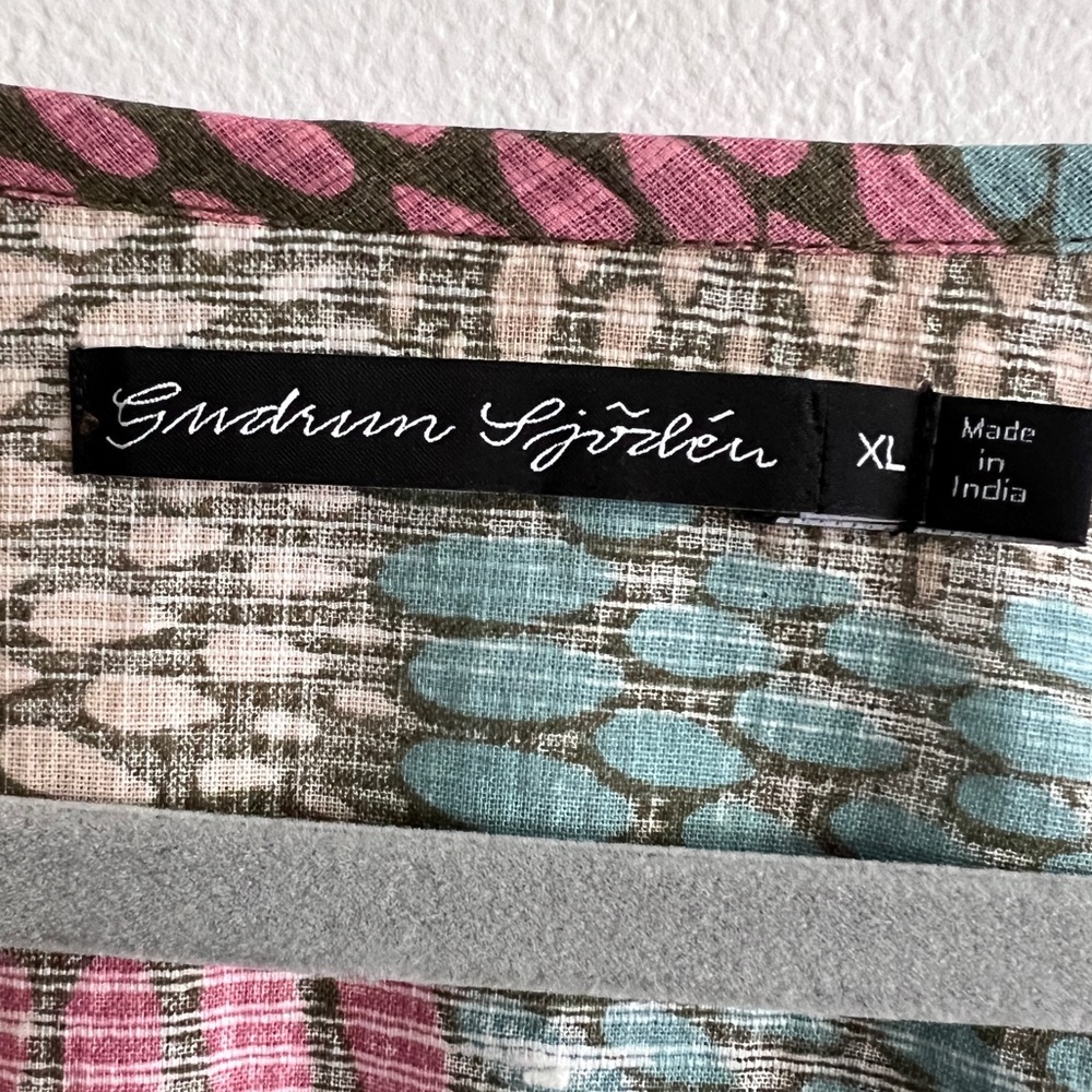 Gudrun Sjödén Print Cotton Dress NWOT - Picture 4 of 4